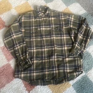 Mens field and stream heavyweight flannel